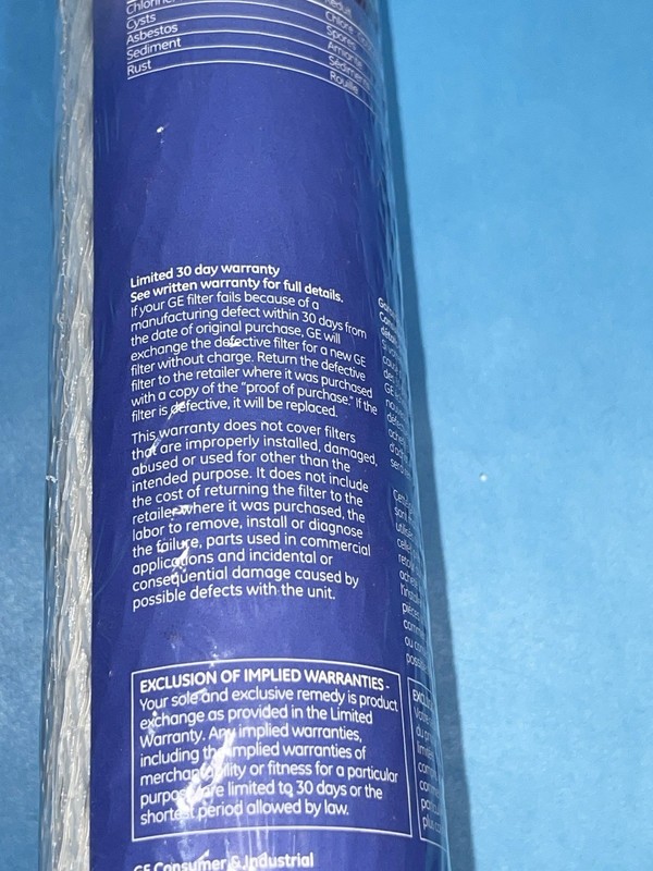 FXUTC Drinking Water Filter Cartridge Replacement Chlorine Taste Odor gallery