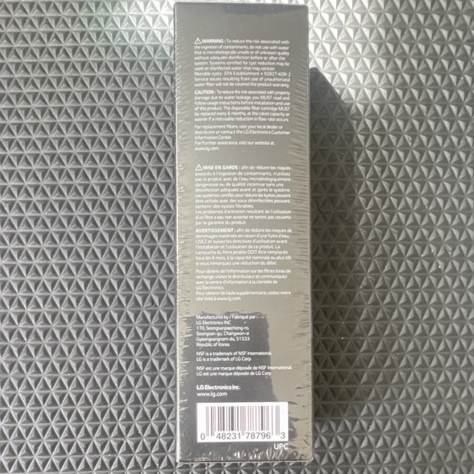 LG LT1000P Water Filter Replacement Cartridge 6-Stages 200 gal Chlorine Removal gallery