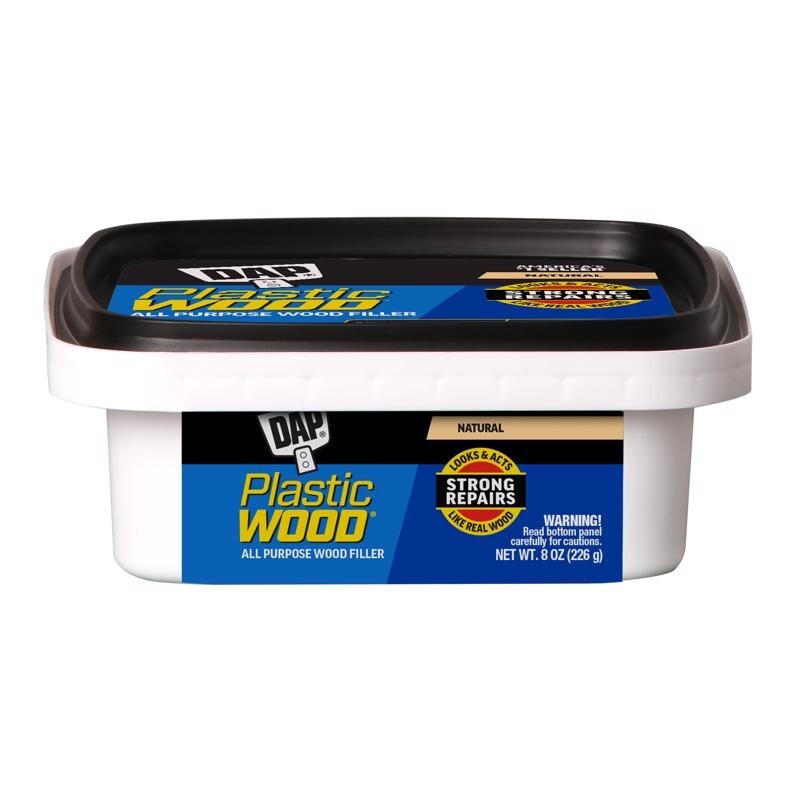 DAP Plastic Wood Natural All Purpose Wood Filler 8 oz Sandable Paintable gallery