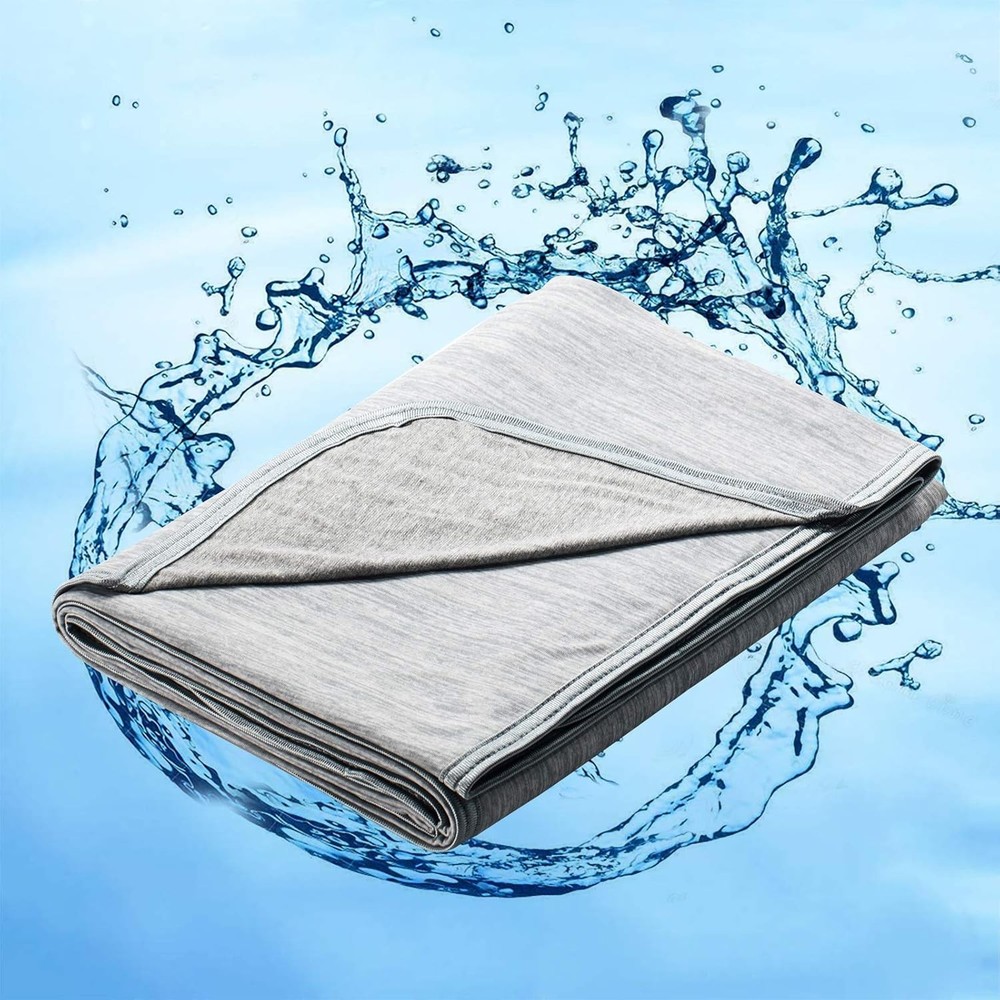 Marchpower Arc-Chill Cooling Blanket for Hot Twin 59"X79", Gray