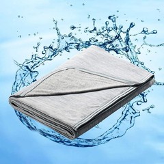 Marchpower Arc-Chill Cooling Blanket for Hot Twin 59"X79", Gray