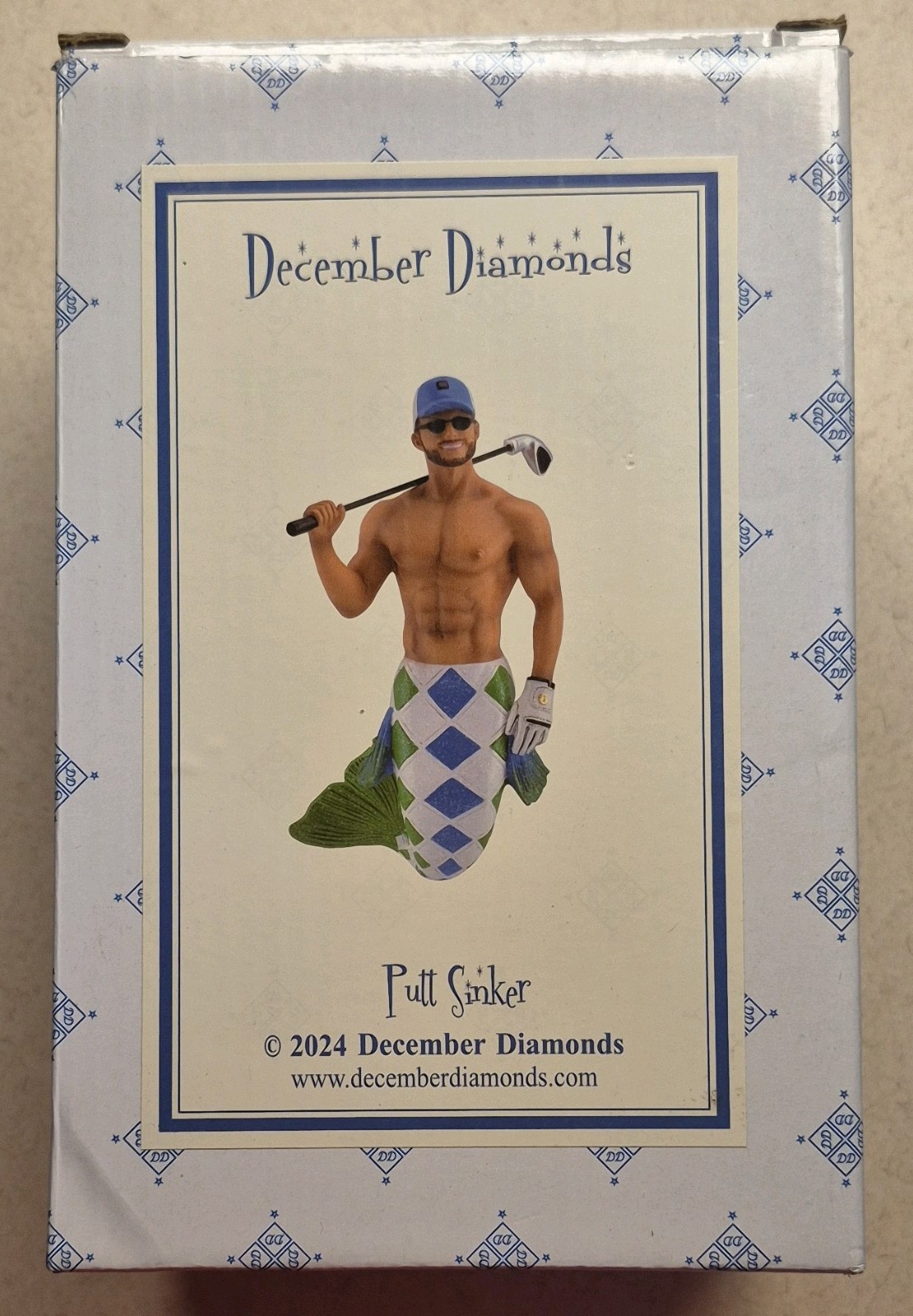 December Diamonds 2024 Putt Sinker Mermaid Holiday Ornament Multicolor Hanging gallery