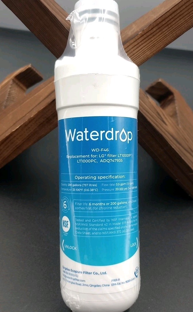Waterdrop WD-F46 Water Filter Replacement For LG Filters LT1000P LT1000PC gallery