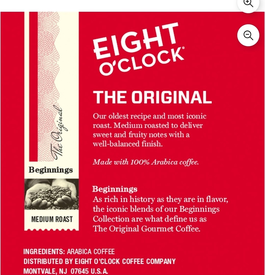 Eight O'Clock The Original Coffee K-Cup Pods, 100 ct. gallery