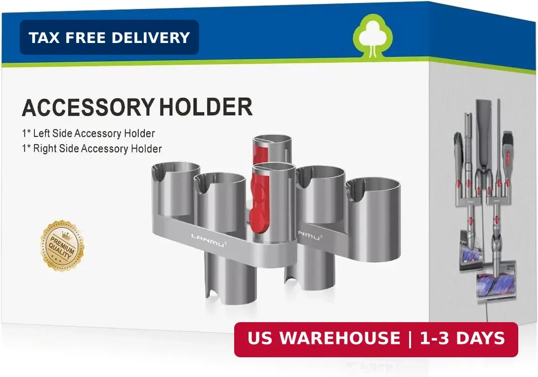 LANMU Accessory Holder Compatible with Dyson V15 V11 V10 V8 V7 Outsize Gen5 Cord gallery