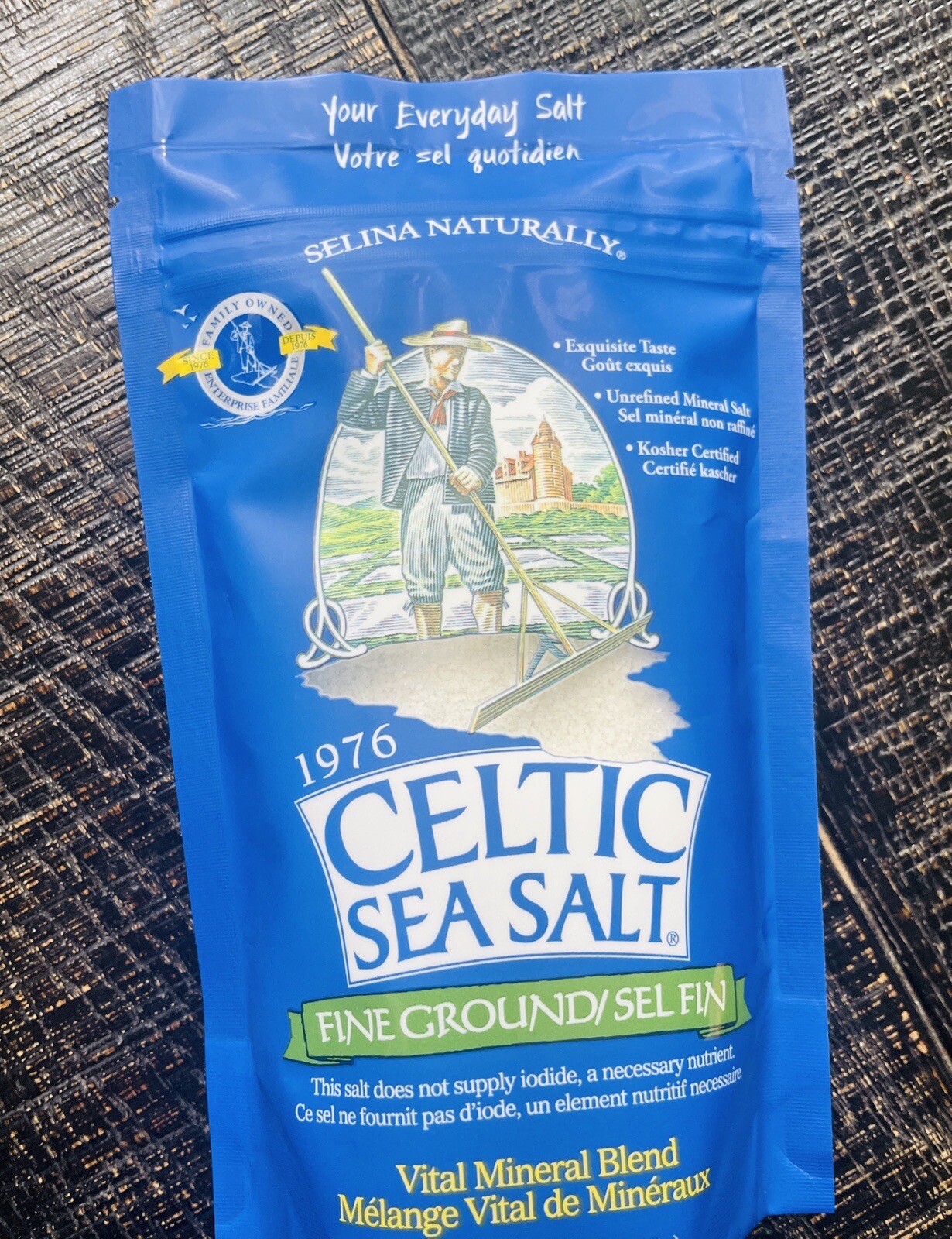 CELTIC SEA SALT ( 1 POUND ) FINE GROUND/ SEL FIN vital Mineral Blend 🚀📦 gallery