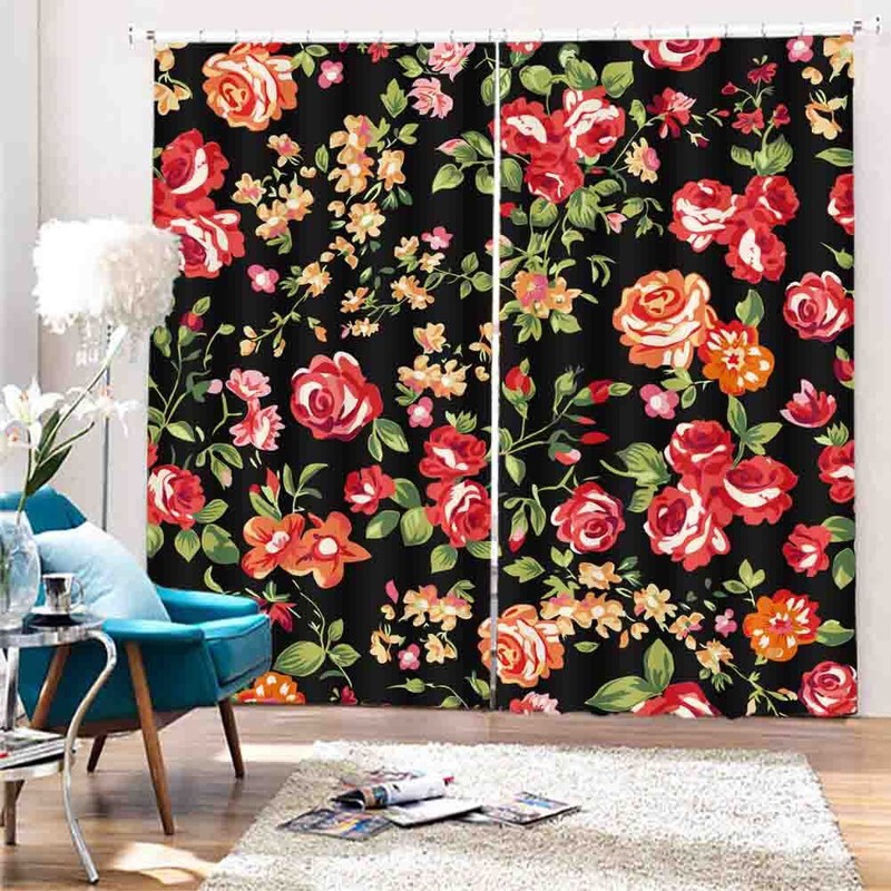 Circle Implication 3D Curtain Blockout Photo Printing Curtains Drape abric gallery