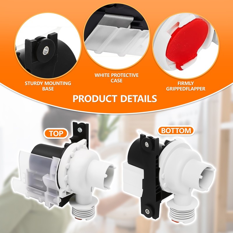 137221600 Replacement Frigidaire Washer Drain Pump 137108100 134051200 134051300 gallery