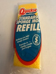 Quickie Clean Squeeze Sponge Mop Refill Type S (0442) Fits Mop #045