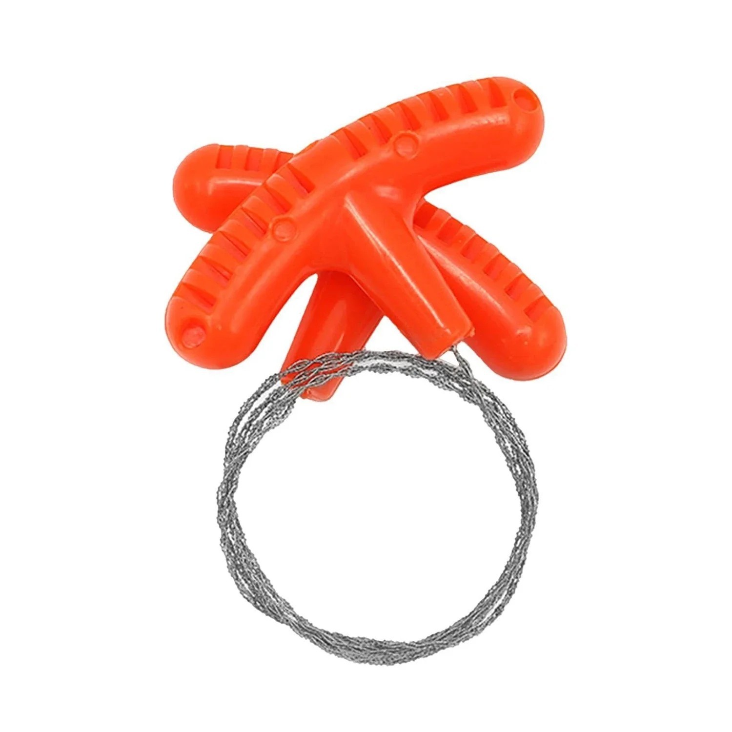 High-Quality Multi-Purpose Mini Pocket Wire Saw Stainless Steel Wire Saw Orange gallery