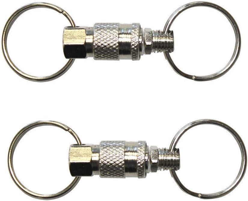 2 Pack Replacement Y90KR Quick release Air Coupler push to connect Key Chain Amf gallery