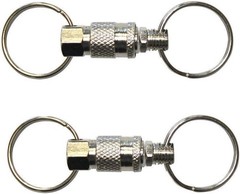 2 Pack Replacement Y90KR Quick release Air Coupler push to connect Key Chain Amf