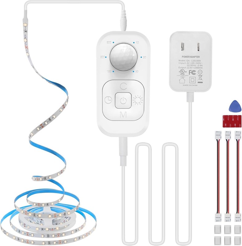 Plug-in Dimmable Motion Sensor LED Strip - Versatile Indoor Lighting for Home gallery