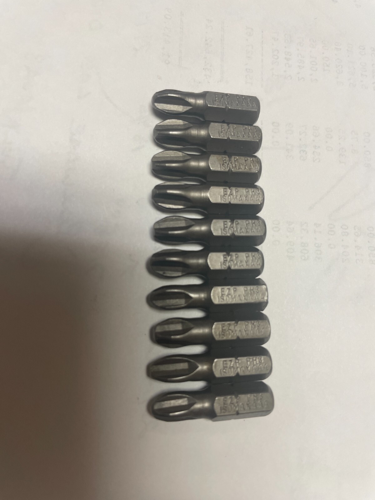 10 Pack Phillips #3 Bit Insert Tip PH3 gallery