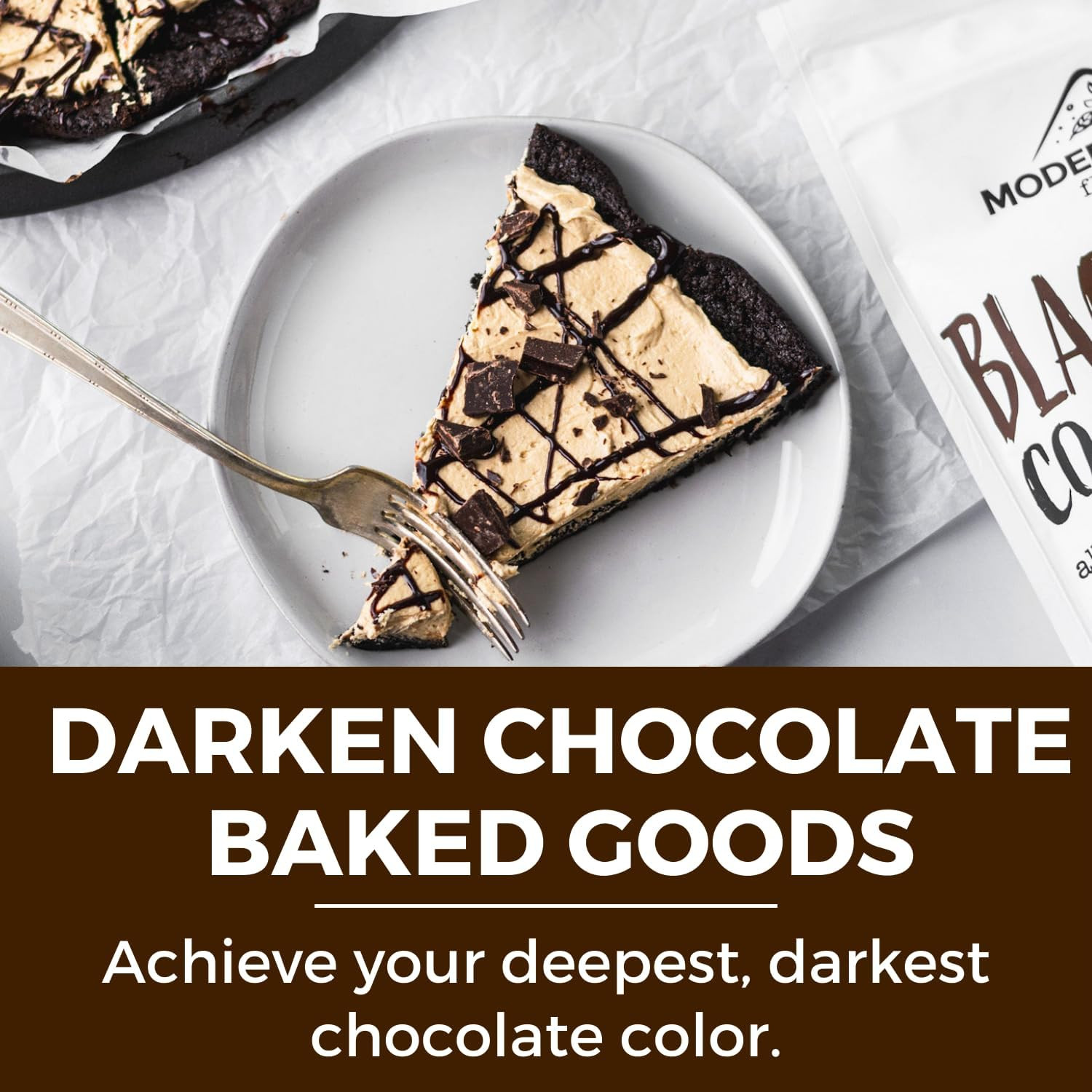 Black Cocoa Powder (1 lb) Bake the Darkest Chocolate 1 Pound (Pack of 1) gallery