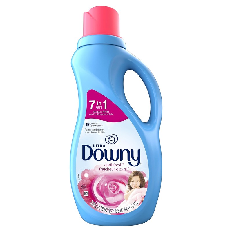 Downy Soft, 2 in 1 Soft and Fresh Liquid 44 Fl Oz (Pack of 1), No Color gallery