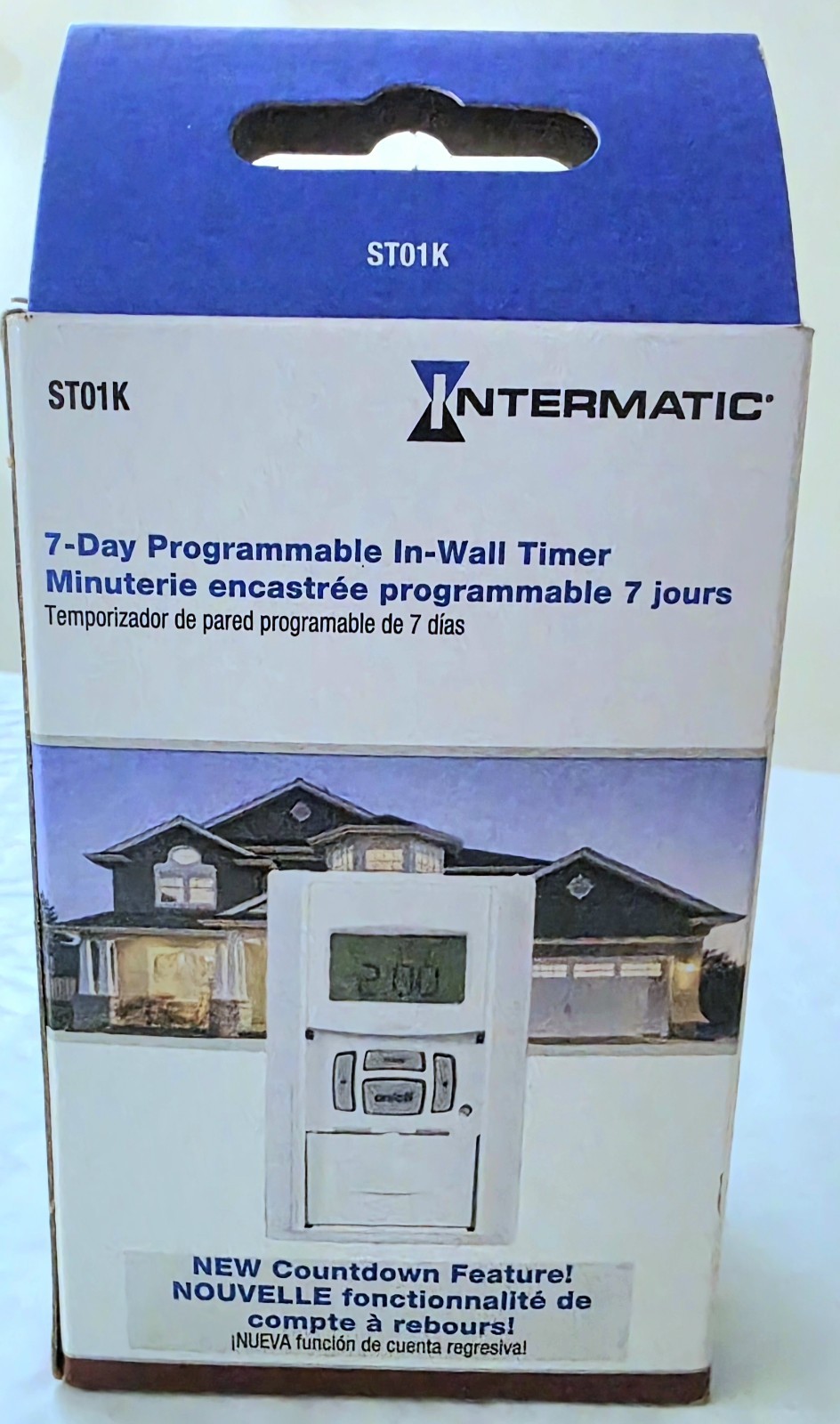 Intermatic ST01K Astronomic 7-Day Programmable Digital In-Wall Timer *NEW* gallery