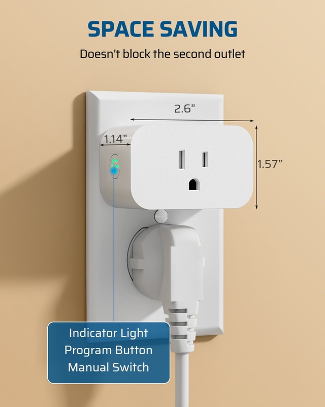 DEWENWILS Remote Control Outlet Wireless Wall Mounted Light Switch Plug in gallery