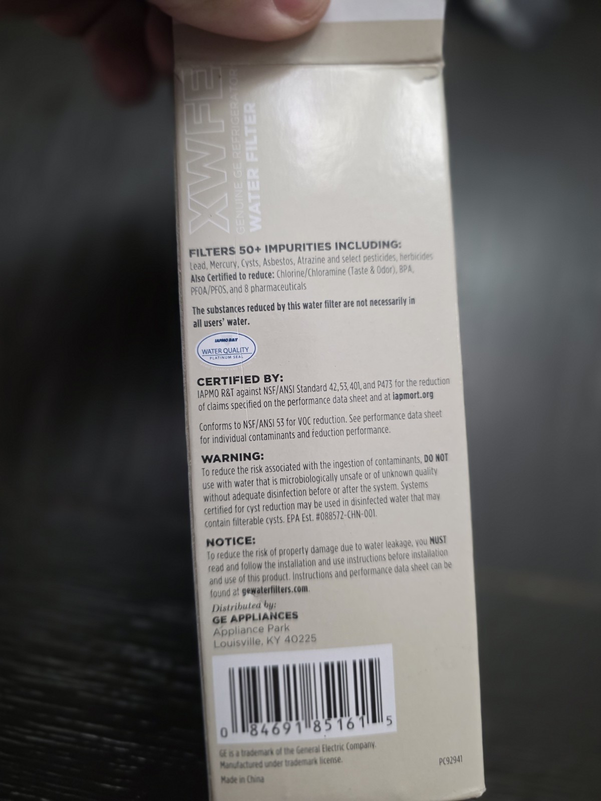 GE XWFE Refrigerator Water Filter Genuine Replacement, New 🔥 Awesome gallery
