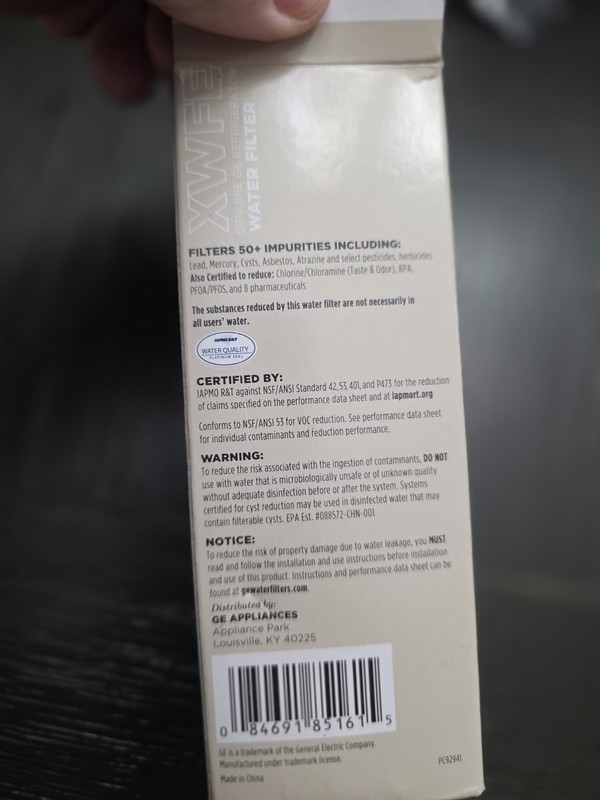 GE XWFE Refrigerator Water Filter Genuine Replacement, New 🔥 Awesome gallery