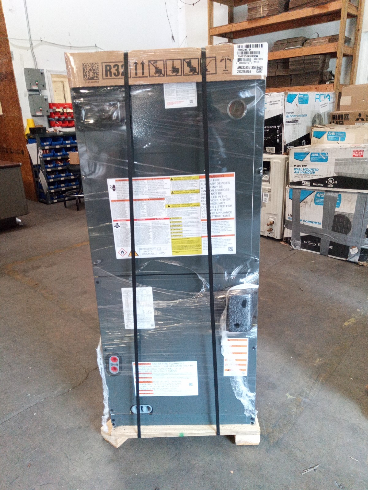 Goodman 3 TON Multi-Positional Air Handling Unit, R32, AMST36CU1300, S+D gallery