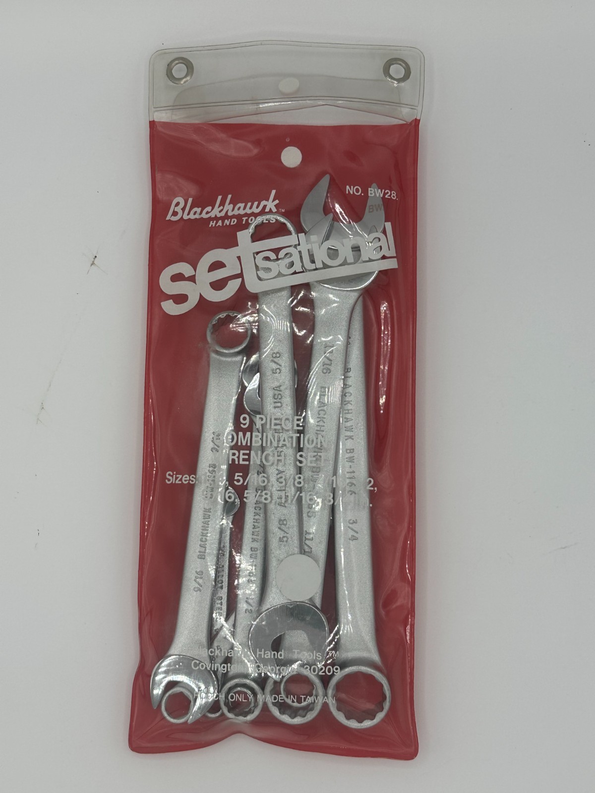 9 Piece Blackhawk Combination Wrench Set BW28 gallery