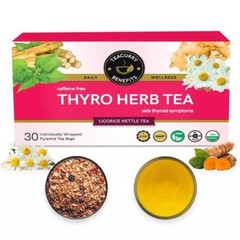 TEACURRY Thyro Herb Tea (30 Tea Bags) Helps With Thyroid Support