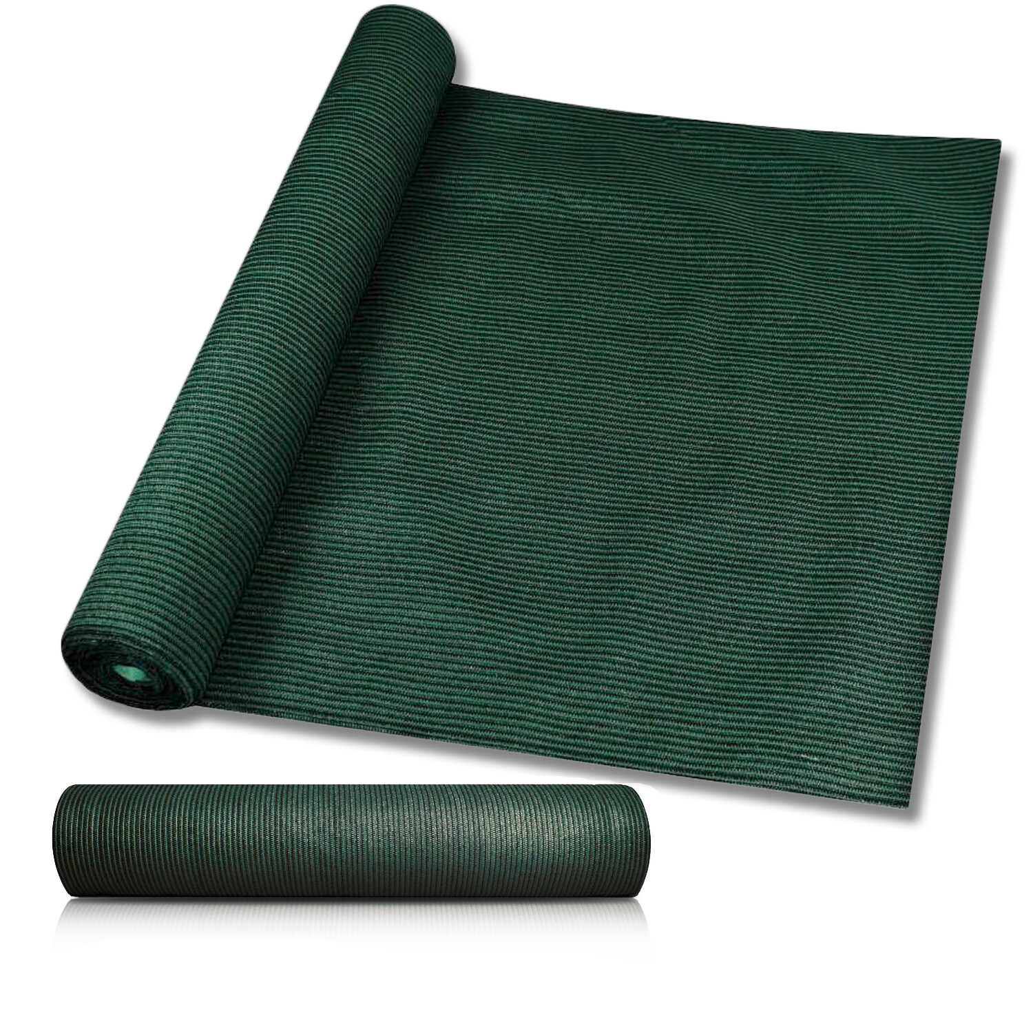 6' or 8' Sun Shade Cloth Fabric Roll Fence Privacy Wind Screen Cover Green gallery