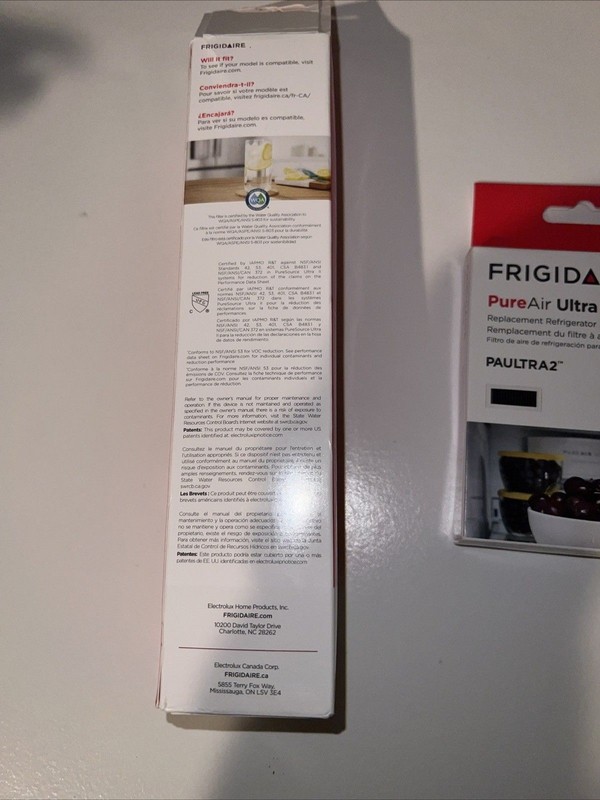 Frigidaire Puresource Ultra II EPTWFU01 Water Filter & Air Filter PAULTRA2 gallery