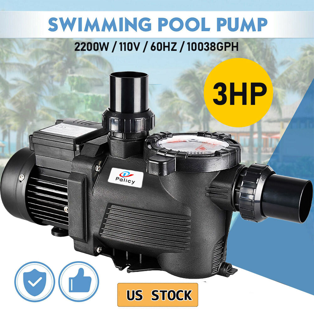 110V 60HZ Stainless Steel Pool Pump, Corrosion-Resistant, Durable gallery
