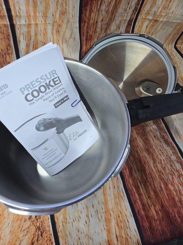 FAGOR 85M7 Splendid 6L PRESSURE COOKER Inox 18-10 WITH USER’s MANUAL gallery