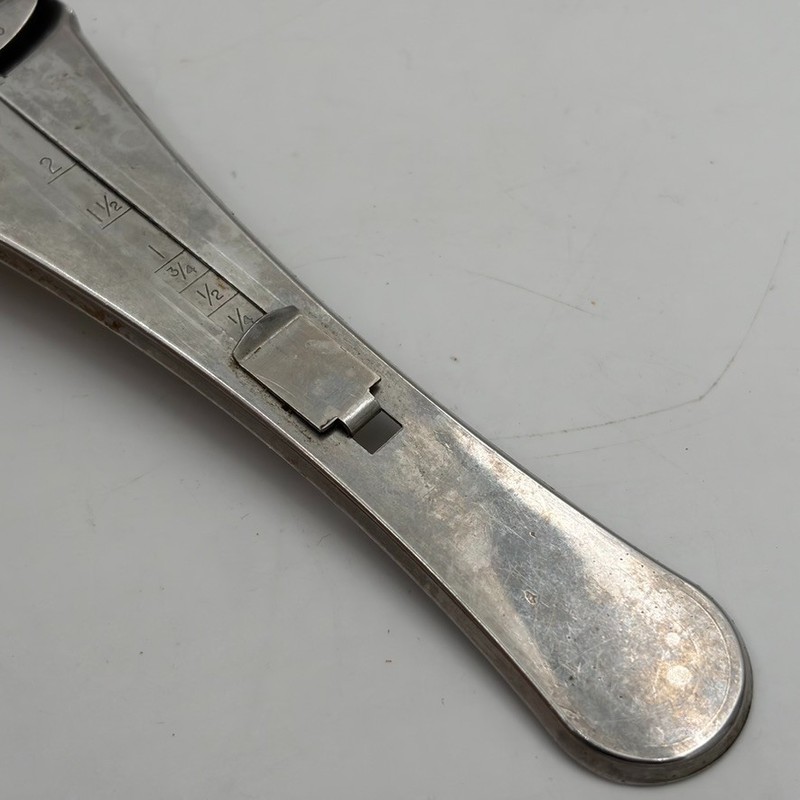 Vintage Bonny Adjustable Measuring Spoon 1 Tbsp 3 Tsp Stainless USA gallery