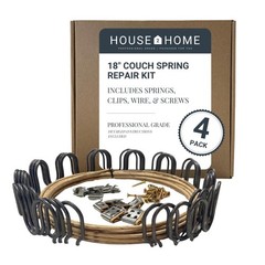 Couch Spring Repair Kit Fix Sofa Springs Clips Stay Wire Screws 18 Inch