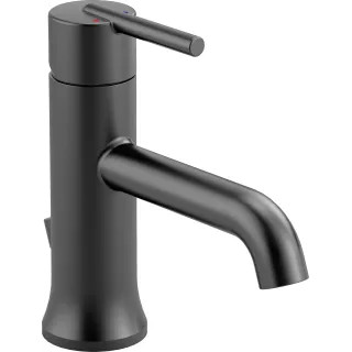 Delta Trinsic Deck Mounted Single Handle Bathroom Faucet and Diamond Seal gallery