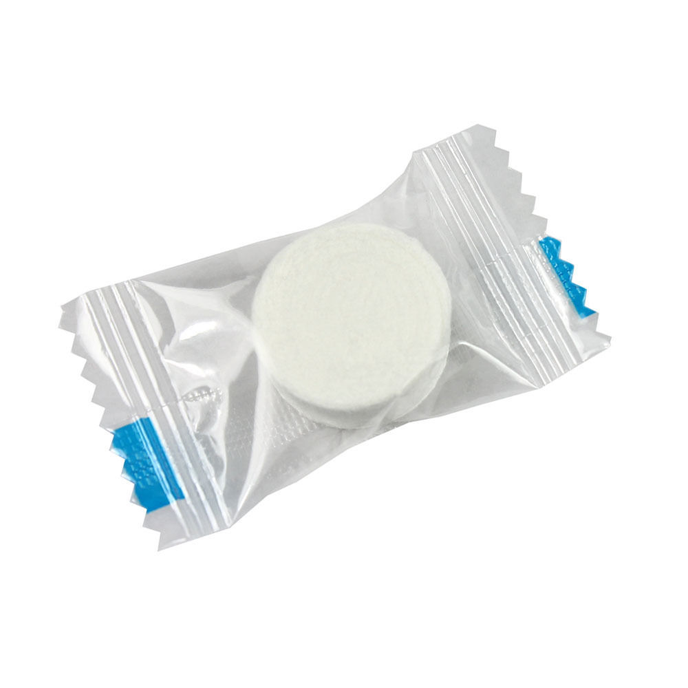 100 PACK Compressed Towel Wipe Soft Cotton Expandable Tablet Just Add Water gallery