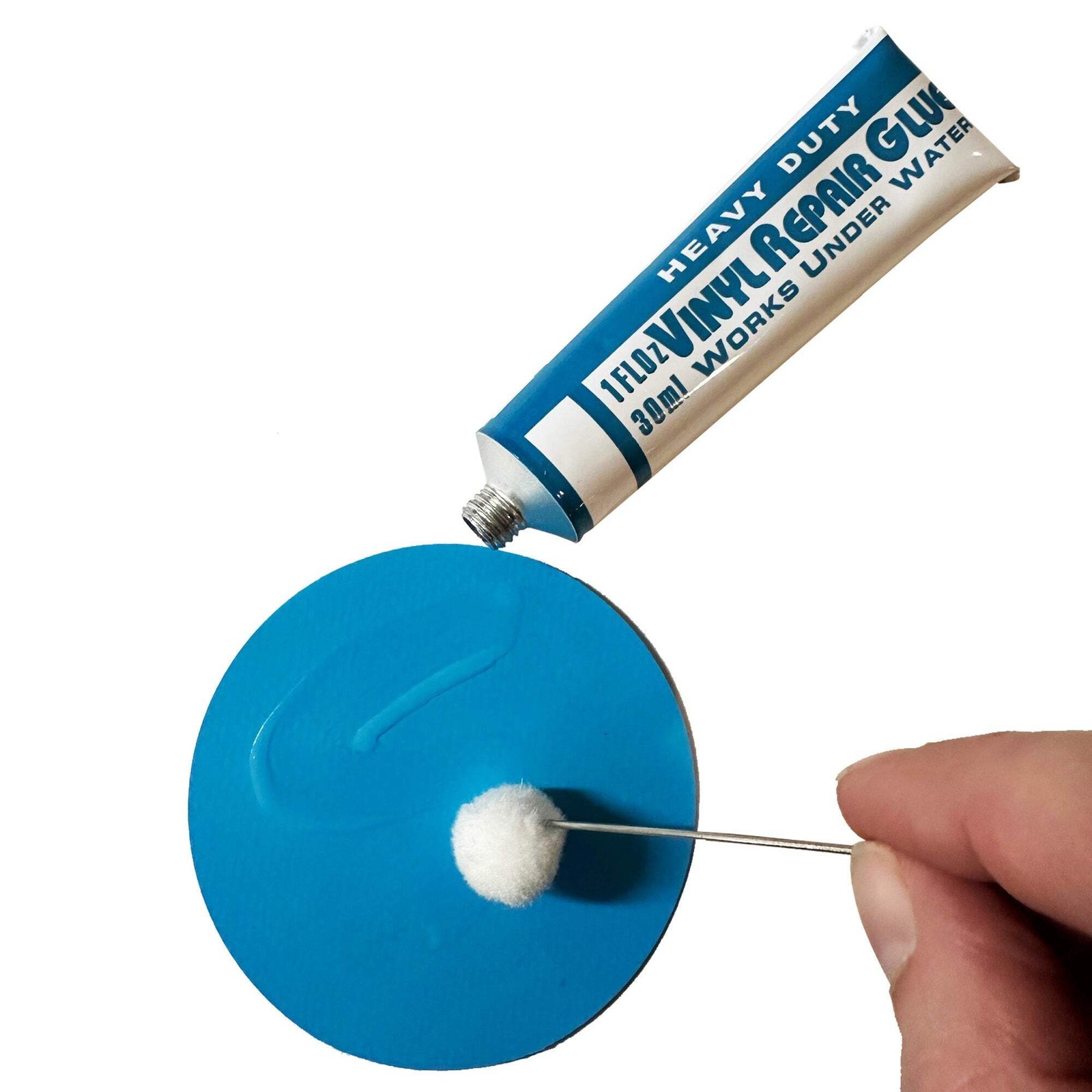 Pool Above Vinyl Repair Patch Kit with High-Strength Glue for Above-Ground Pools gallery