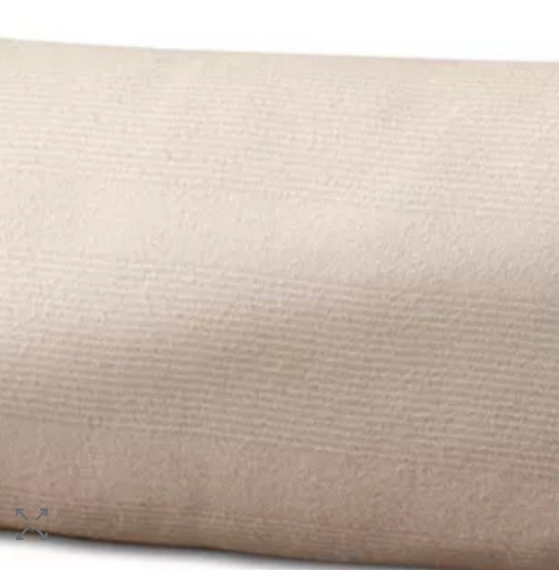 Boll & Branch Reserve Alpaca Fine Lines Decorative Pillow Oak/Natural gallery