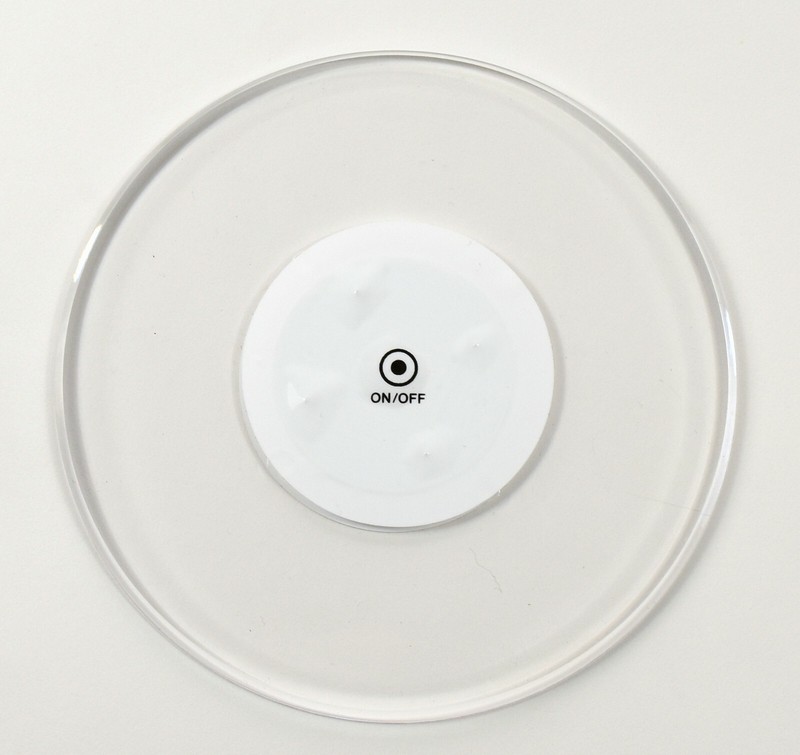 Acrylic Ultra-Thin White LED Light Base for Mineral Crystal Stone Displaying gallery