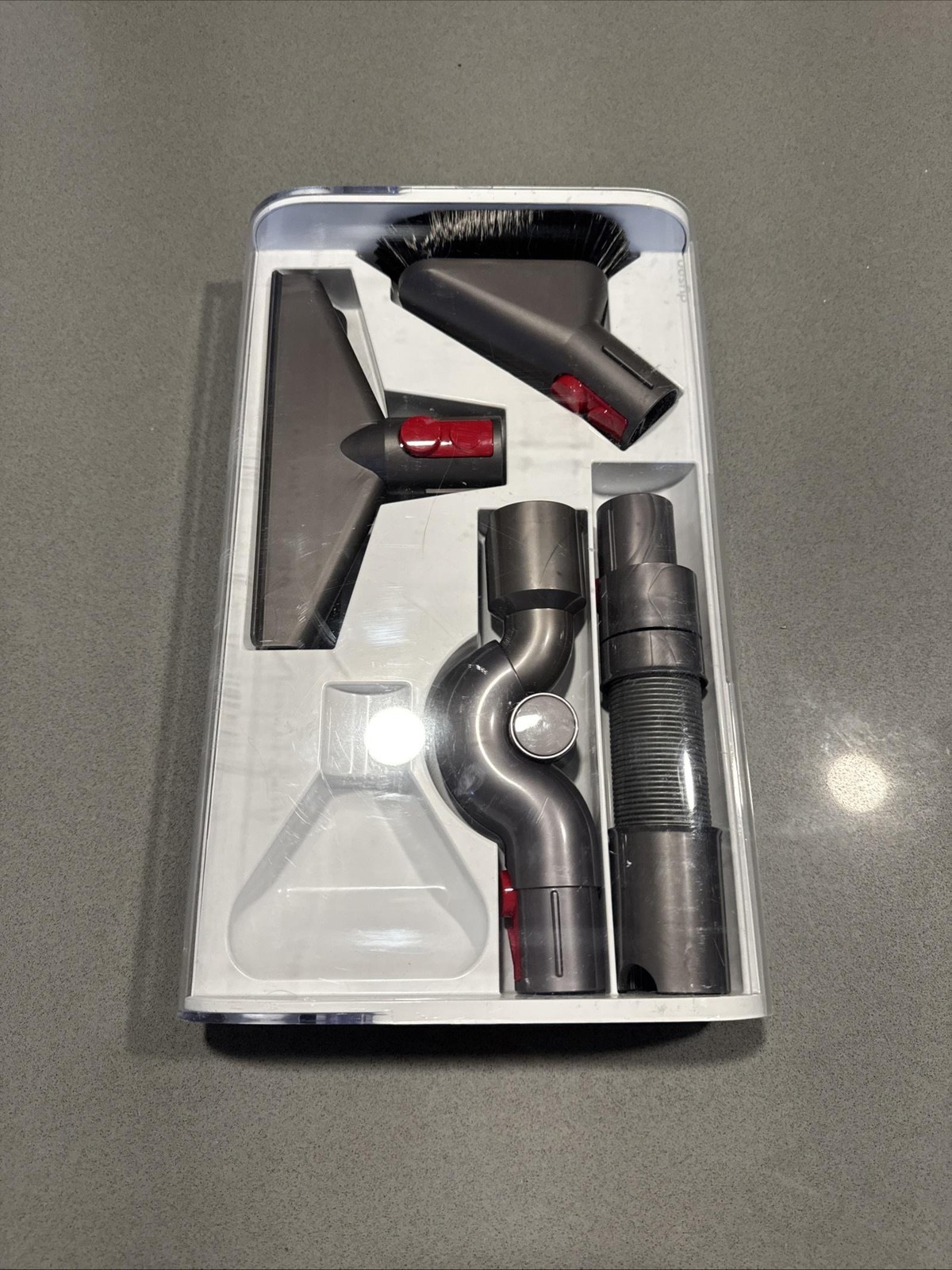 Dyson Gray Tool Kit Click Lock Attachment Set V8 V10 Absolute Vacuum 4 Piece gallery