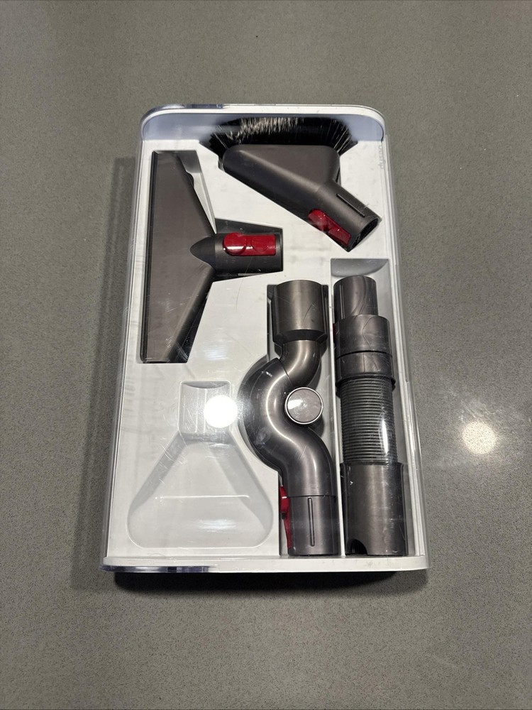 Dyson Gray Tool Kit Click Lock Attachment Set V8 V10 Absolute Vacuum 4 Piece
