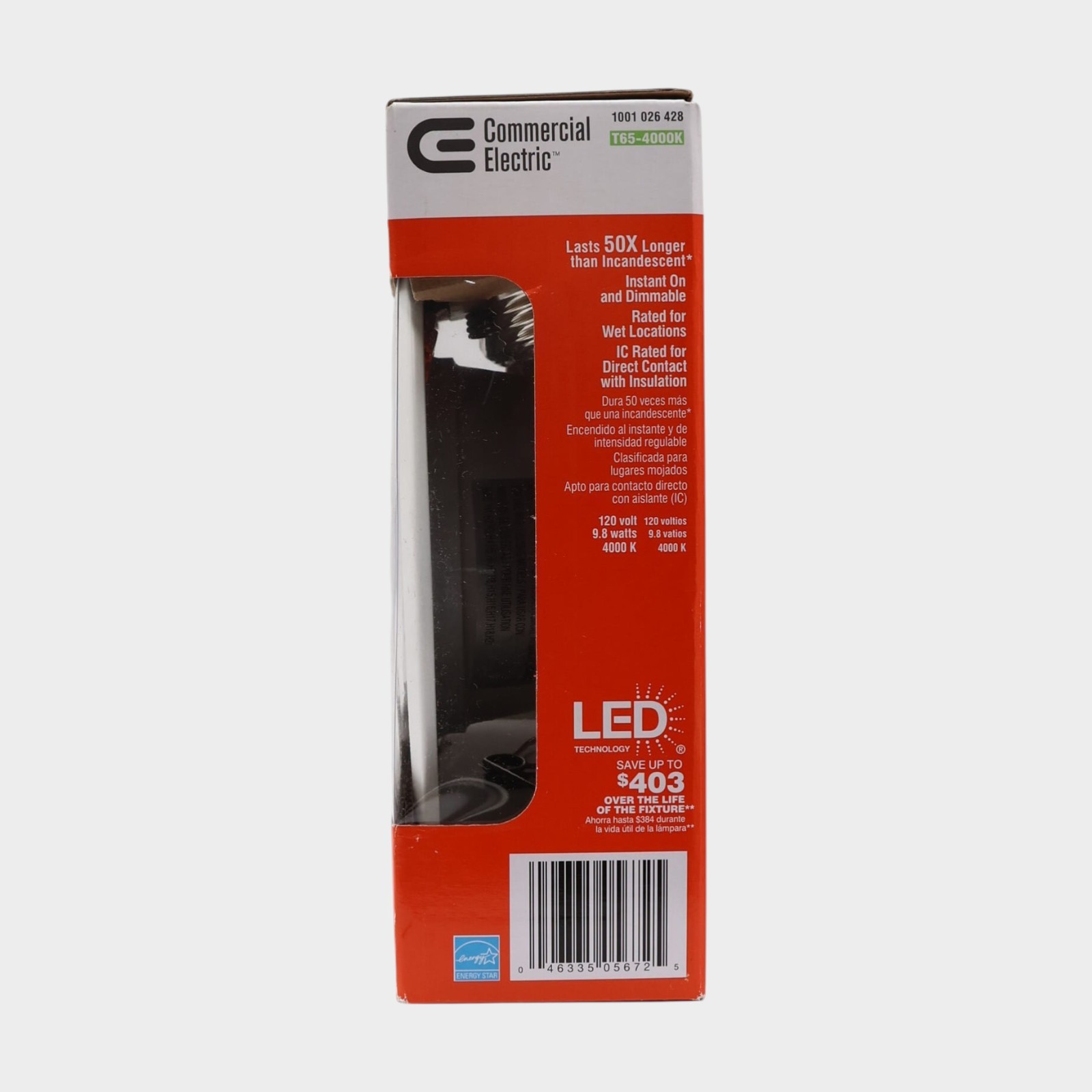 Commercial Electric 5 & 6 in. Recessed LED Trim Light T65-4000K (Untested) gallery