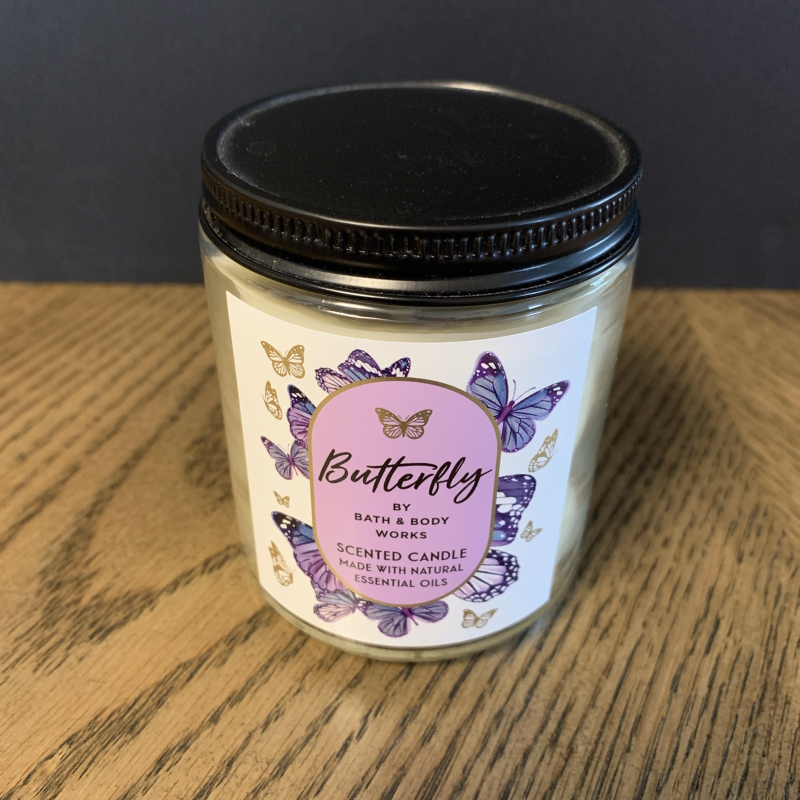 *NEW* BUTTERFLY ~ 7oz. JAR CANDLE ~ Bath & Body Works ~ SHIPS FREE! gallery