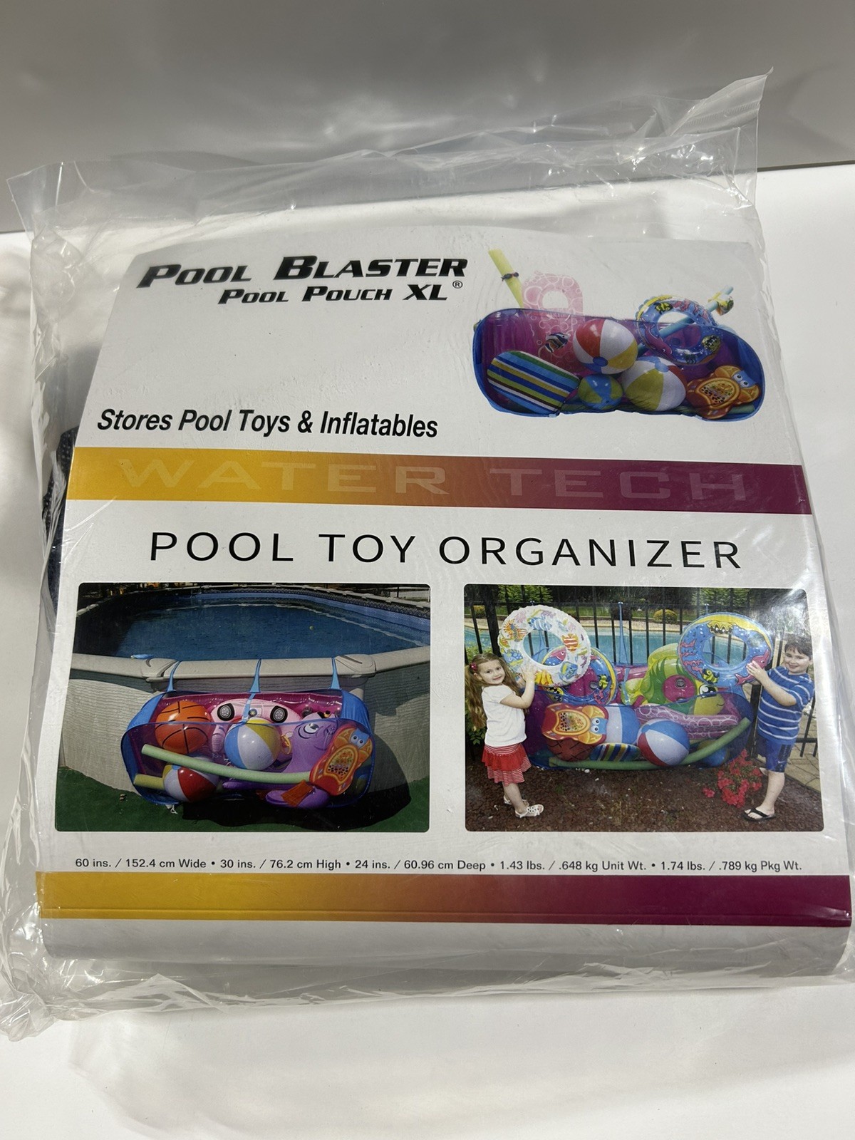 Pool Blaster Pool Pouch XL-Stores Pool Toys & Inflatables-Organizer By WaterTech gallery
