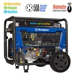 Refurbished Westinghouse Generator Model WGen9500TFc Tri Fuel