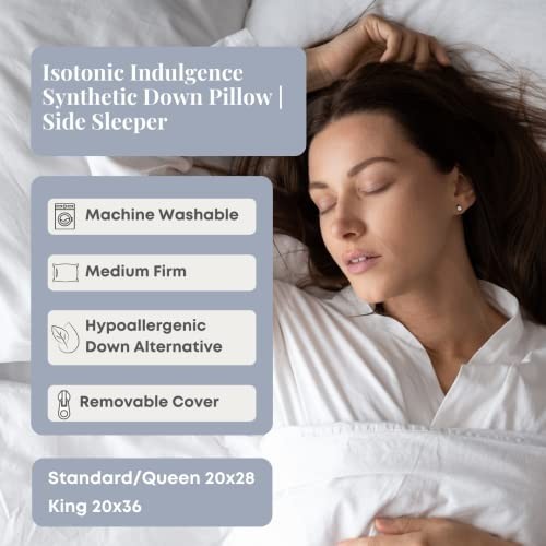 Indulgence Side Sleeper Pillow by Isotonic 36"x20" King gallery