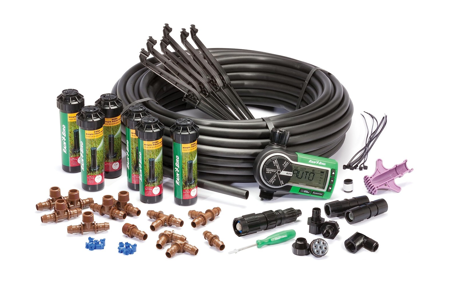 Rain Bird 32ETI DIY Self Install In-Ground Automatic Sprinkler Units, Black gallery