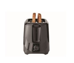Mainstays 2-Slice Toaster with 6 Shade Settings and Removable Crumb Tray, Black