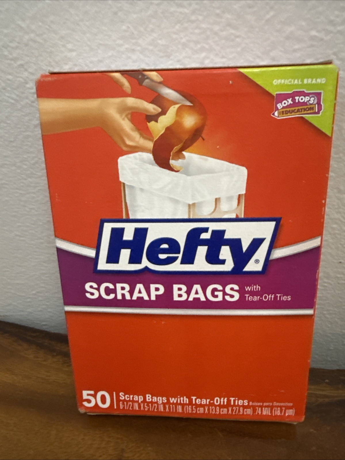 Hefty Scrap Bags w/ Tear Off Ties - New 50 Bags - Discontinued gallery