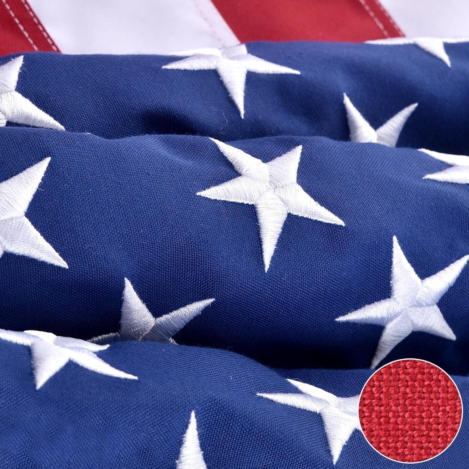 American Flag Outside 3x5 FT Deluxe Heavy Duty Spun Polyster TearProof gallery