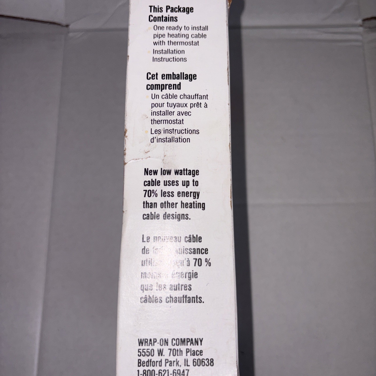 Pipe Heating Cable 120v-48 Watts 24ft gallery